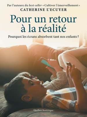 cover image of Pour un retour à la réalité